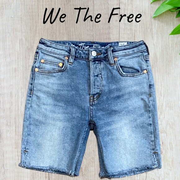 We The Free Denim Shorts - Picture 1 of 10